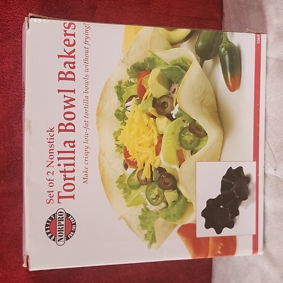 Norpro, 2 Sets of Nonstick Tortilla Bowl Bakers. - Picture 8 of 8